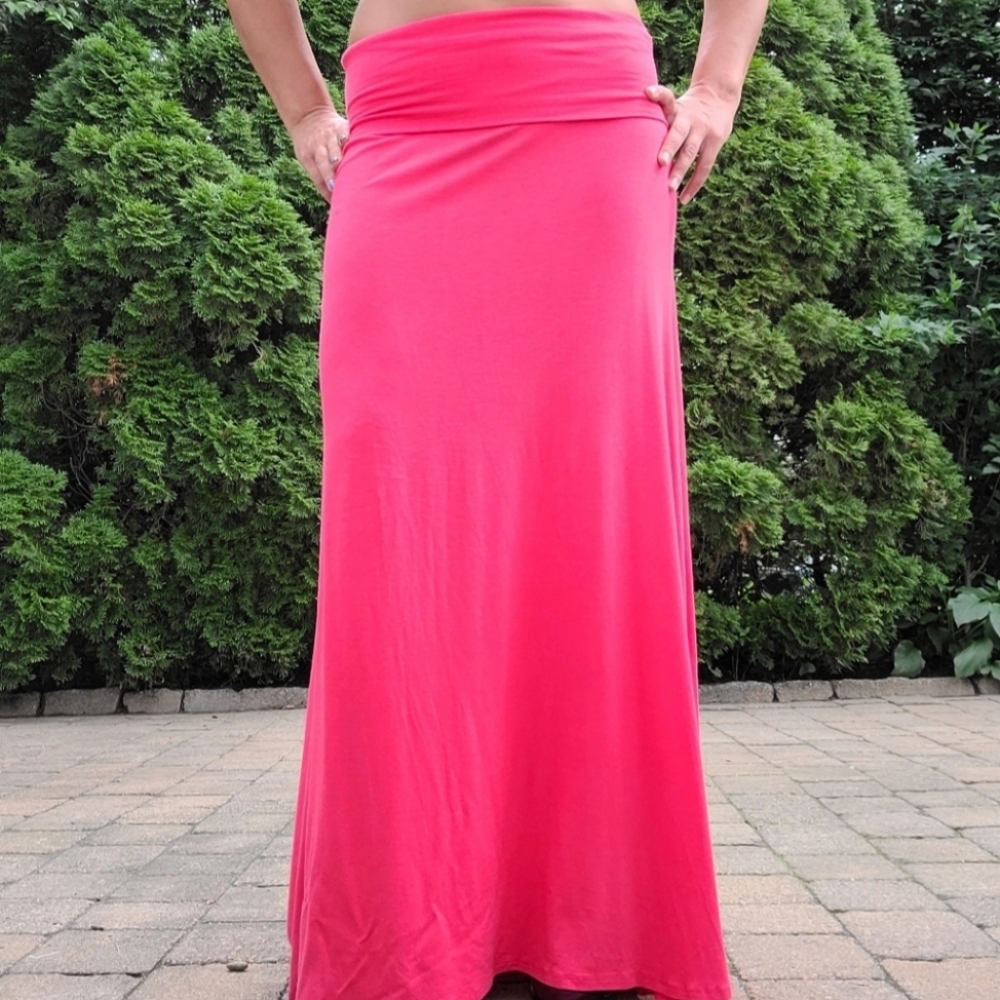 Coral Maxi Skirt